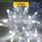 Versatile 400 LED Clear String Lights — 8 Functions, 96ft, Energy-Saving, Connectable